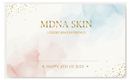 $100 MDNA SKIN Independence Day Gift Card